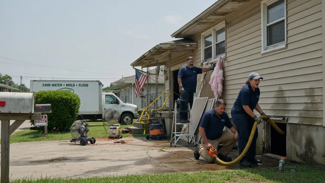 Water Damage Repair in Three Springs, PA near me
